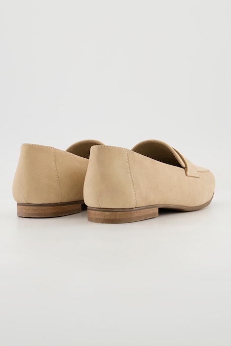 Leder-Loafer, Echtleder, Lederfutter, Weite H