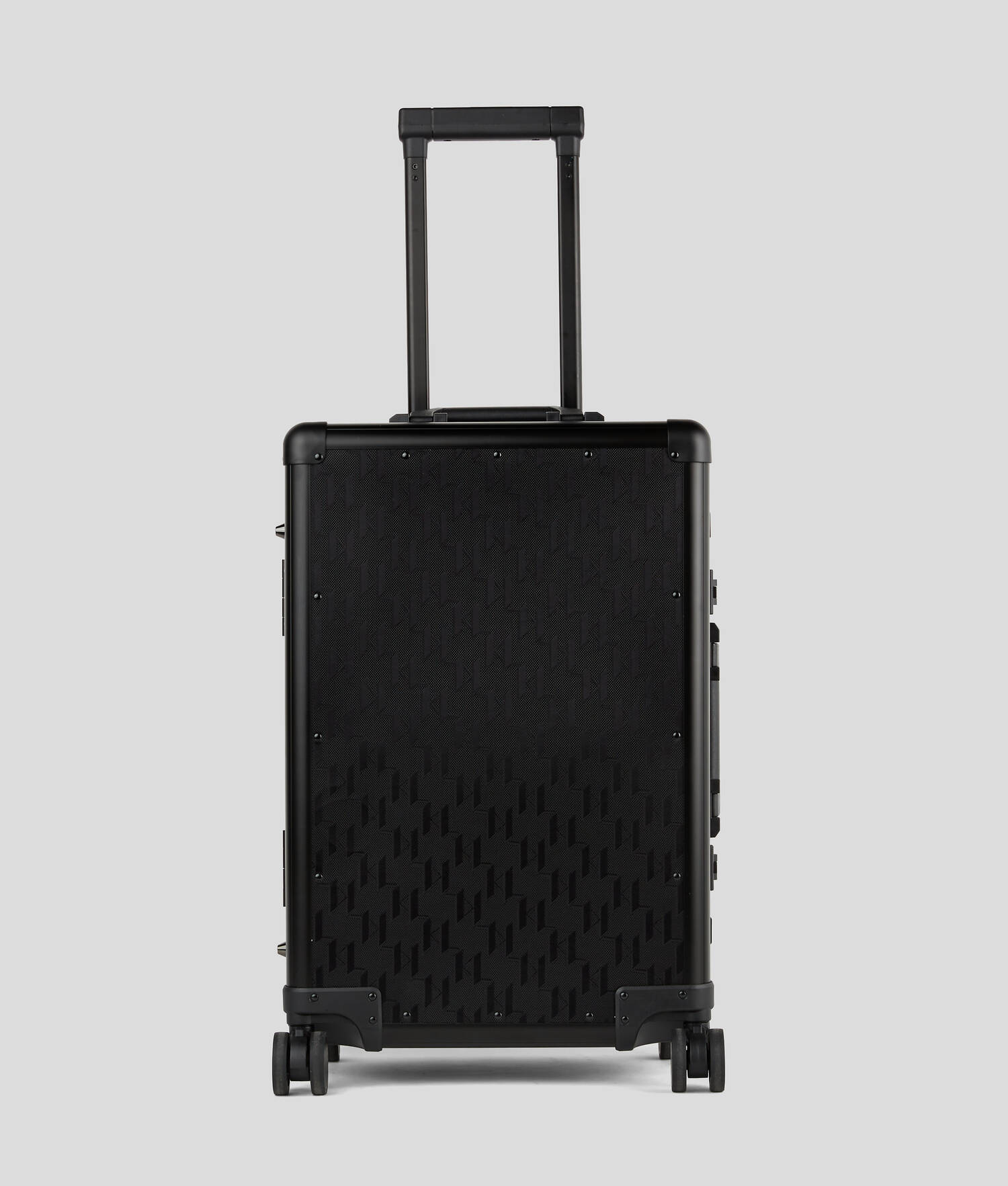 VALISE À ROULETTES RIGIDE K/ESSENTIAL MONOGRAM - Motif monogramme all over noir