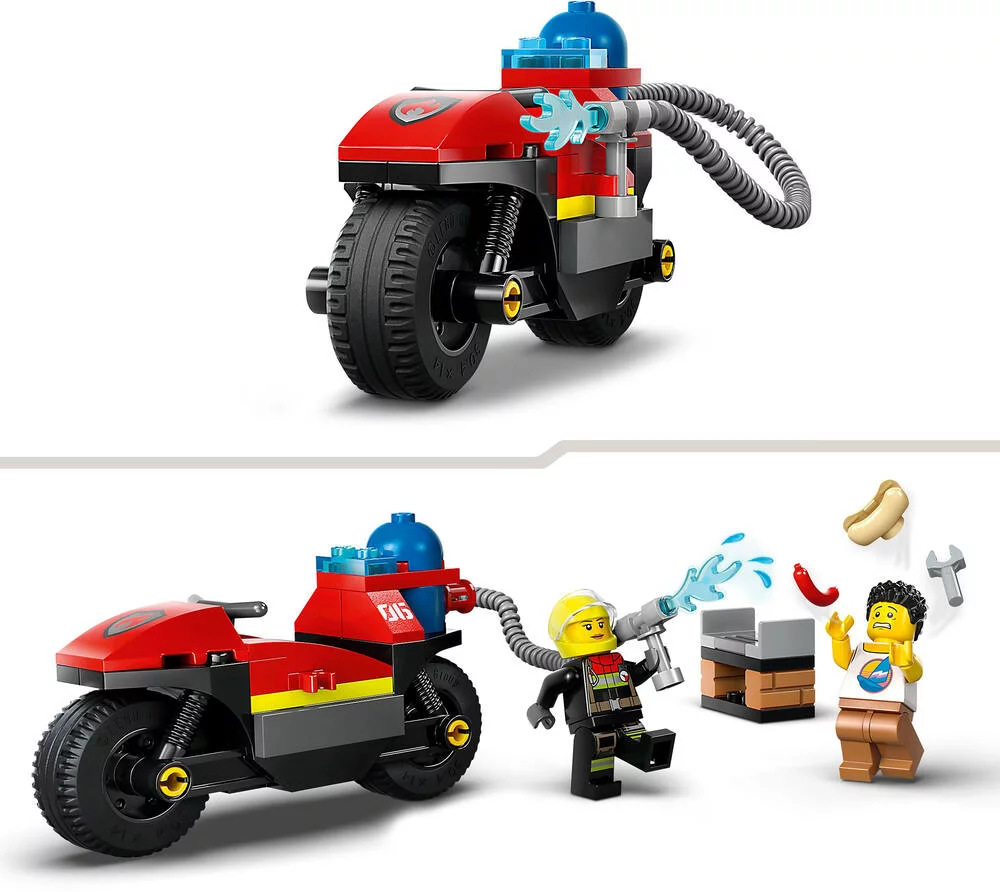 LEGO®CITY 60410 - LA MOTO D’INTERVENTION RAPIDE DES POMPIERS