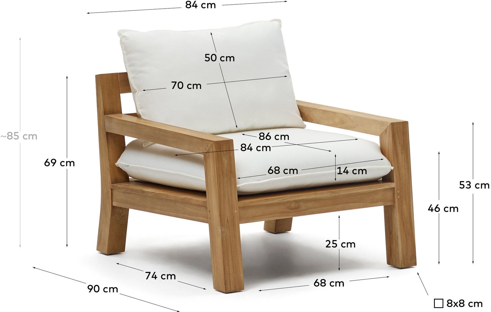 Kave Home   Forcanera Outdoor Fauteuil