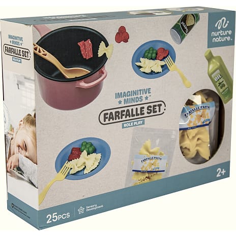 Nature farfalle sæt legemad
