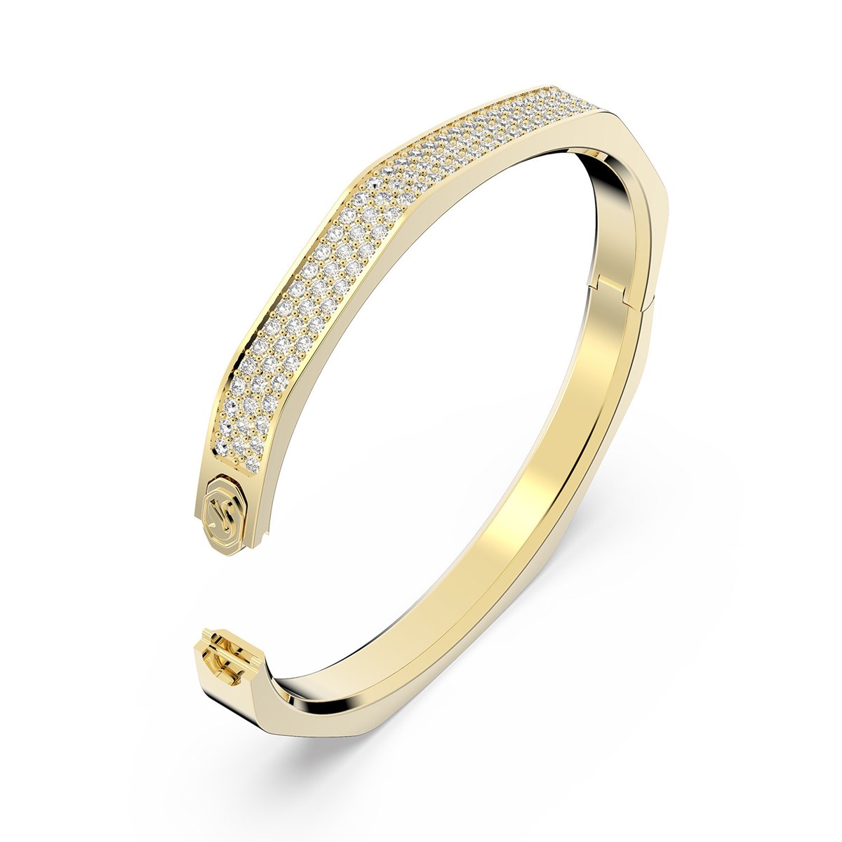 Bracelet jonc Swarovski Dextera doréM