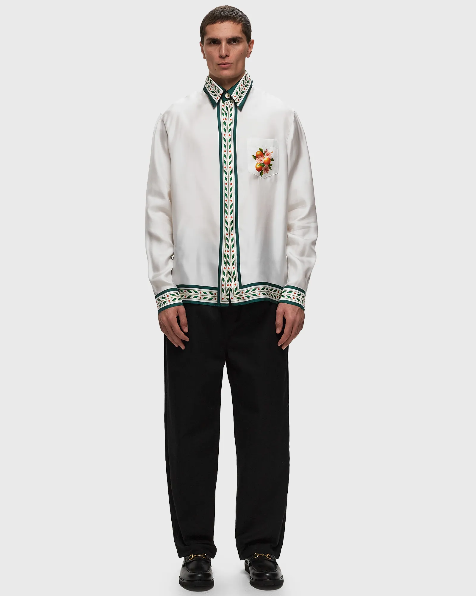 Casablanca CLASSIC COLLAR LONG SLEEVE SHIRT