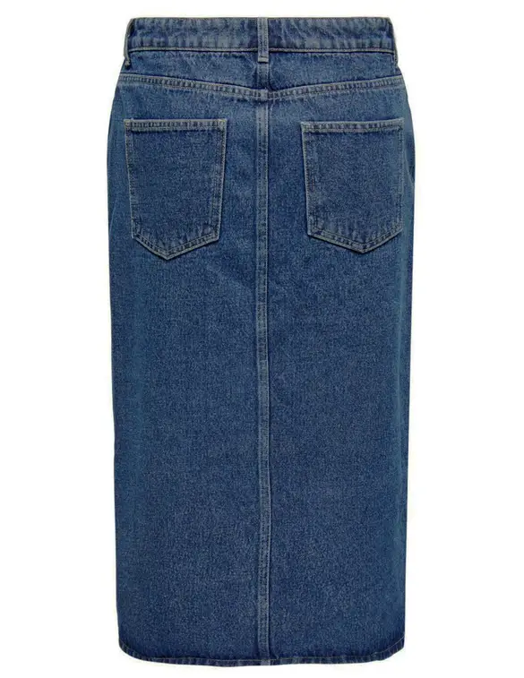 Only Midi-rok Bianca denim 15319268