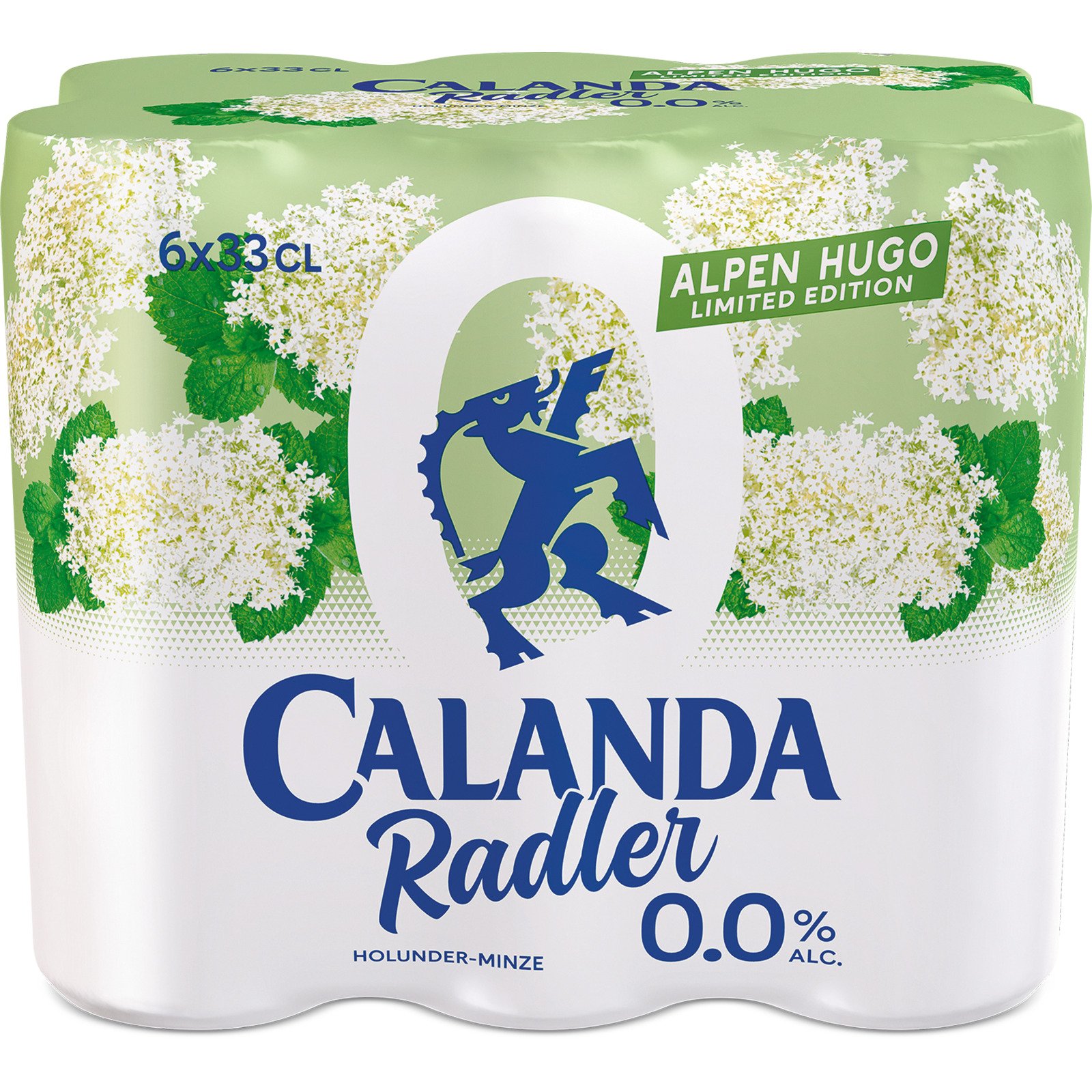 Calanda Radler Alpen Hugo 0.0% 6 x 33 cl