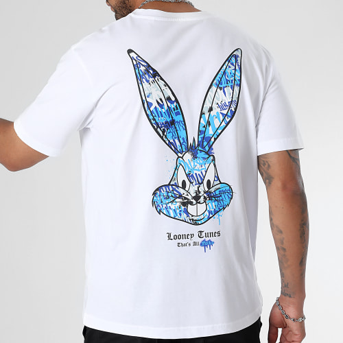 Tee Shirt Oversize Large Bugs Bunny Graff Milano Blanc