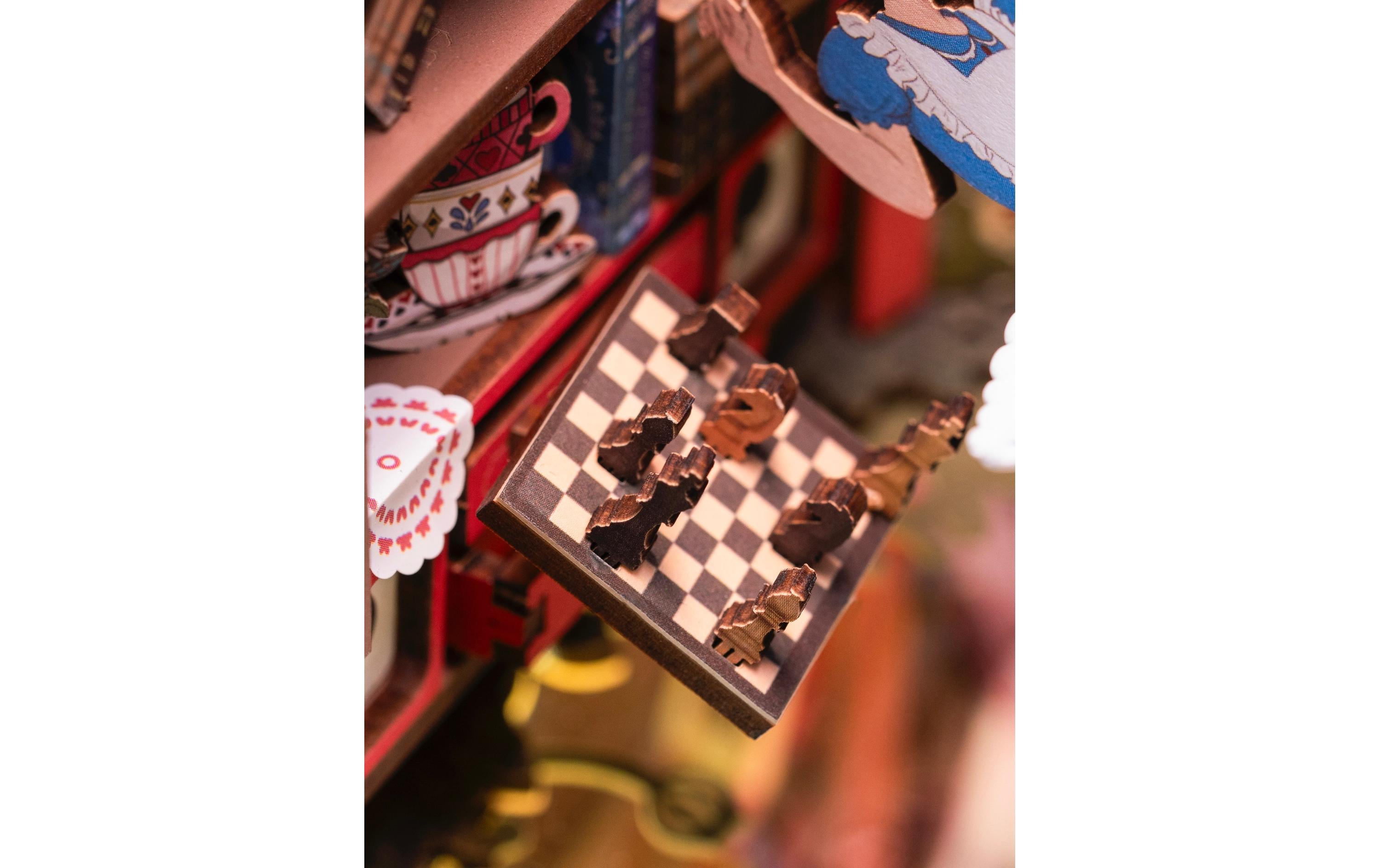 Bausatz Alice im Wunderland3D-Puzzle aus lasergeschnittenen Holzteilen
