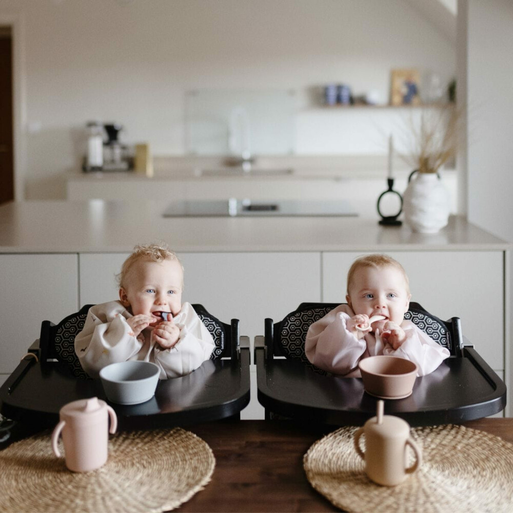 Mushie Slab met Mouwen Blush