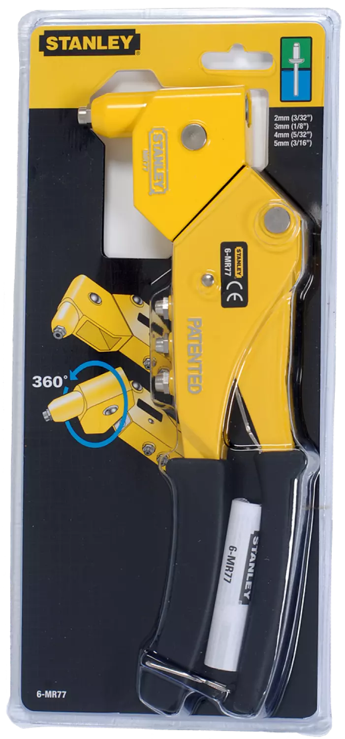 Stanley 6-MR77 Popnageltang met draaibare kop - 2 t/m 5 mm