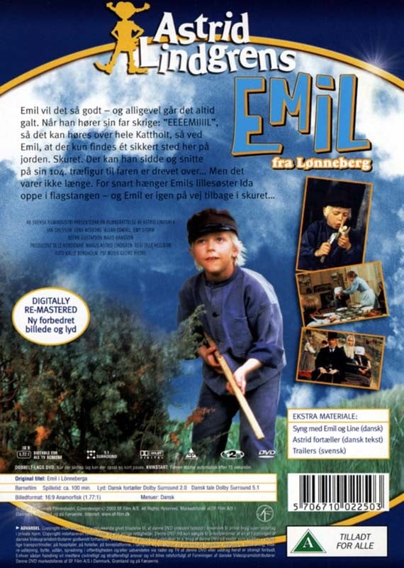 Emil Fra Lønneberg - DVD
