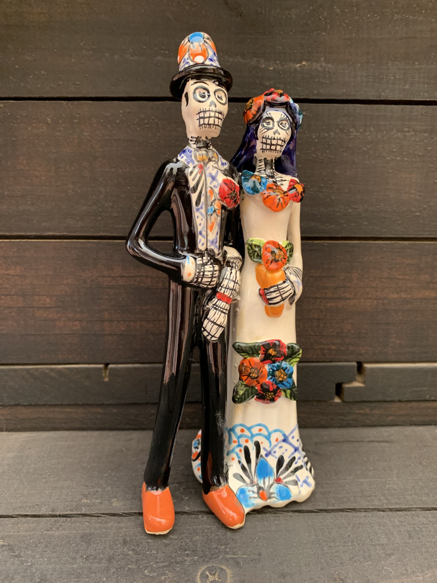 Keramik-Figur 'Novios Nano', multicolor, H 20 cm, B 8 cm, L 7 cm von fischer's lagerhaus