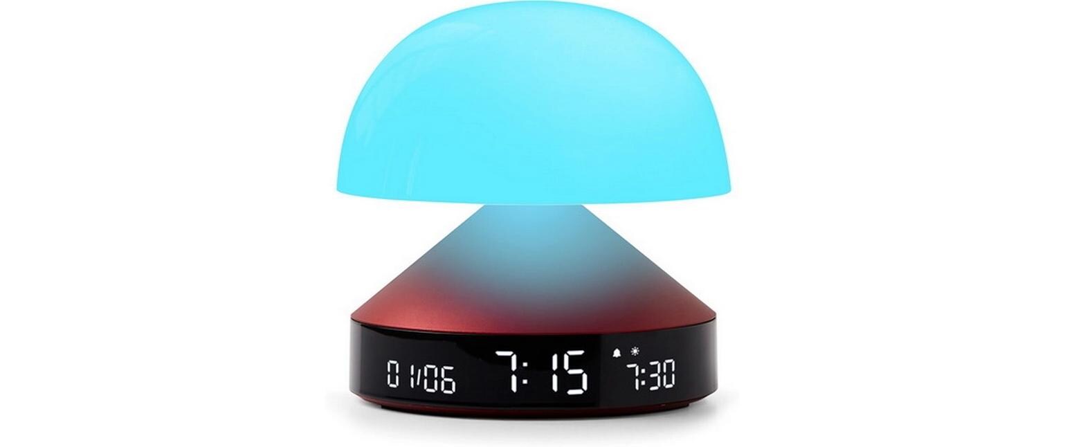 Lichtwecker Mina Sunrise BordeauxDigitalwecker