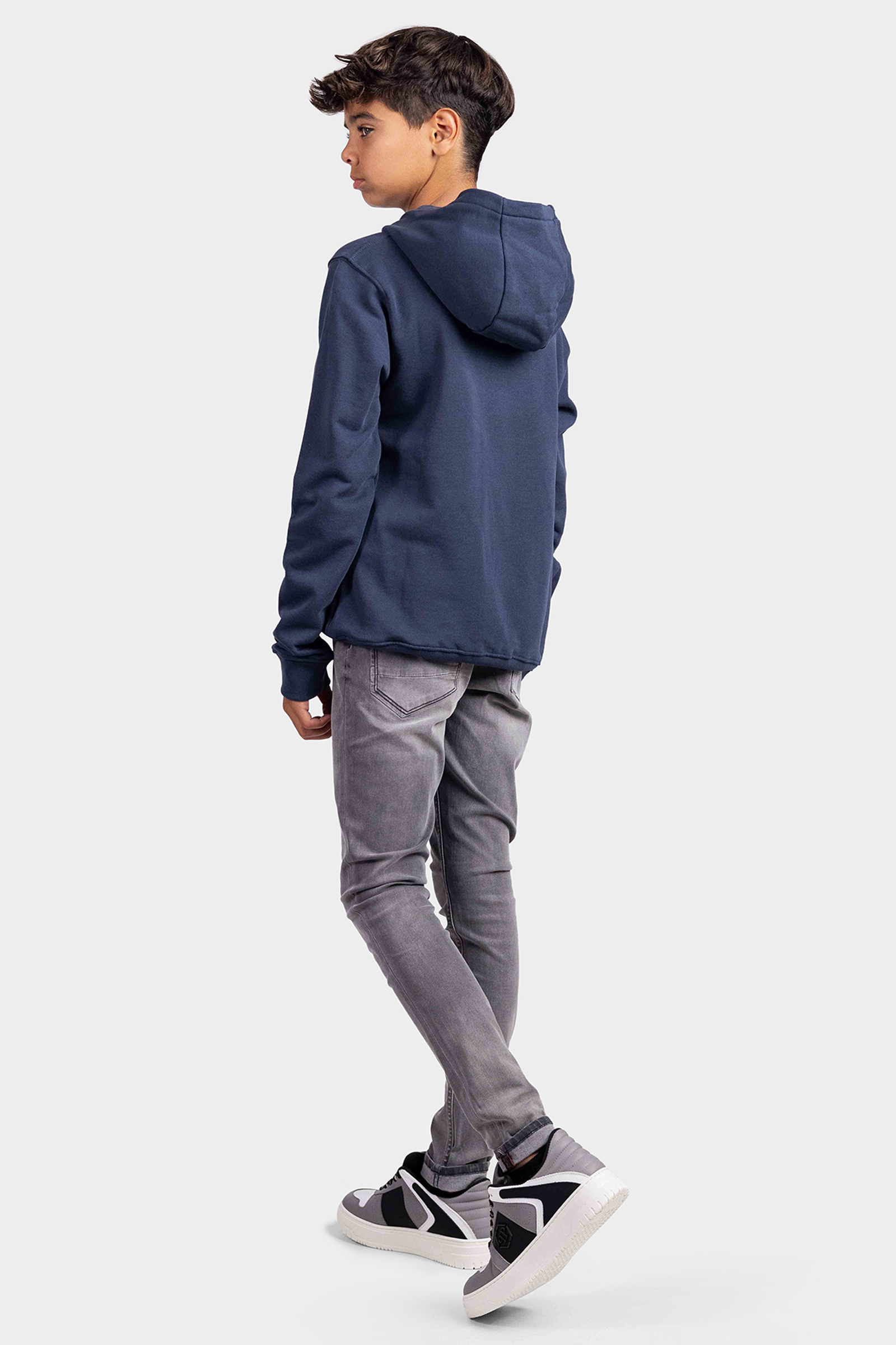 In Gold We Trust The Expension Hoodie KIDS Donkerblauw