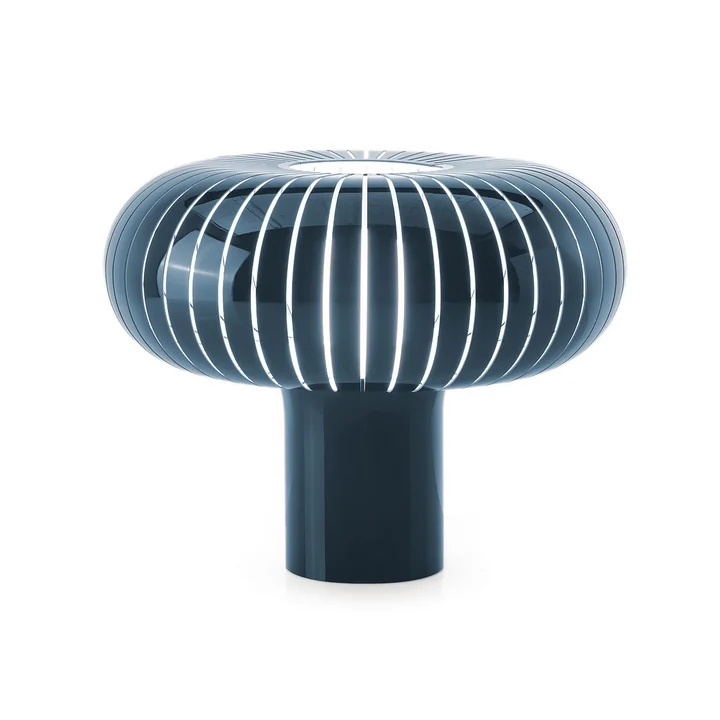 Kartell - Teresa Tischleuchte, petrolblau (Special Edition Salone)