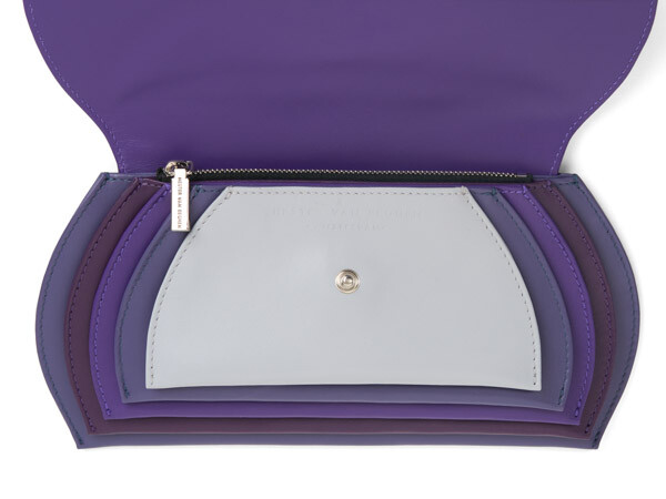 Confetti aubergine purple grey