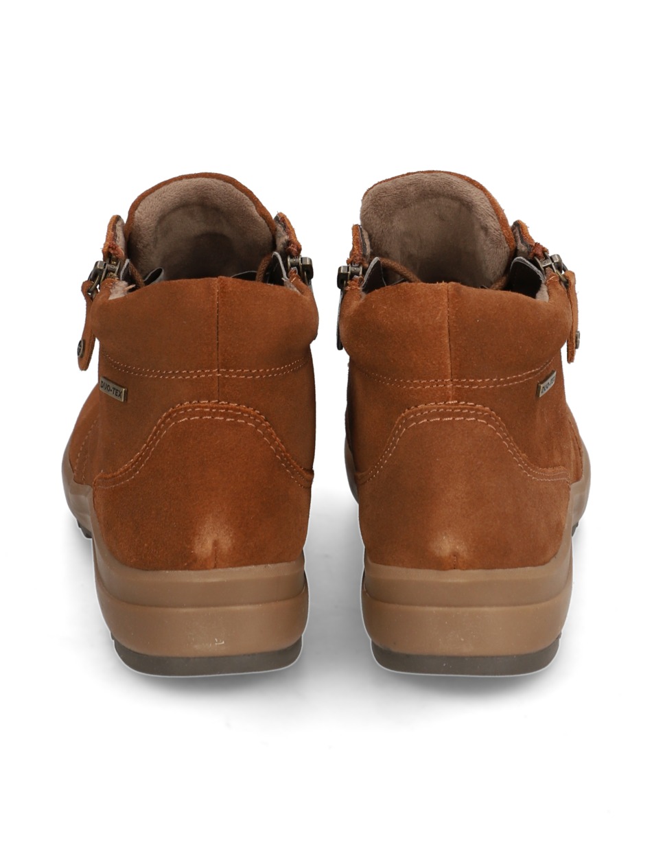 Veloursleder Schnürboot