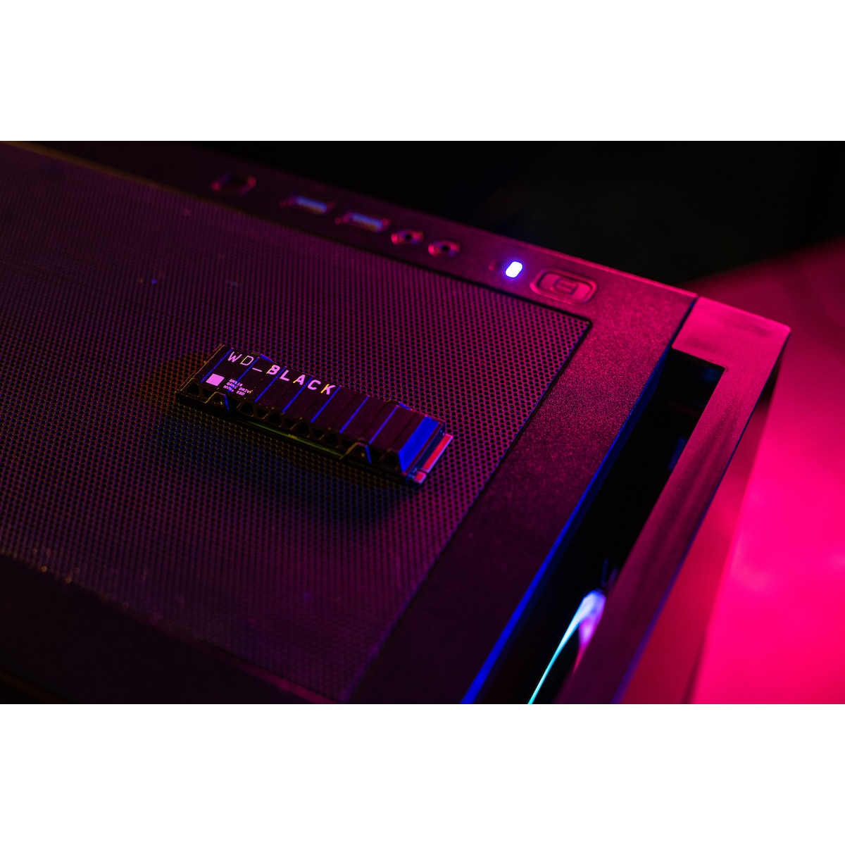 WD Black SN850 med kjøleribbe intern NVMe SSD (500 GB)