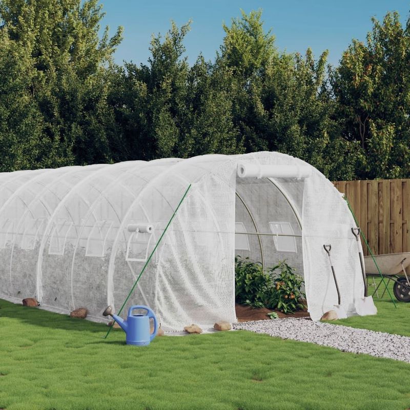 Tuin - Broeikas - Polyetheen - Staal - Ruim en Stevig Ontwerp