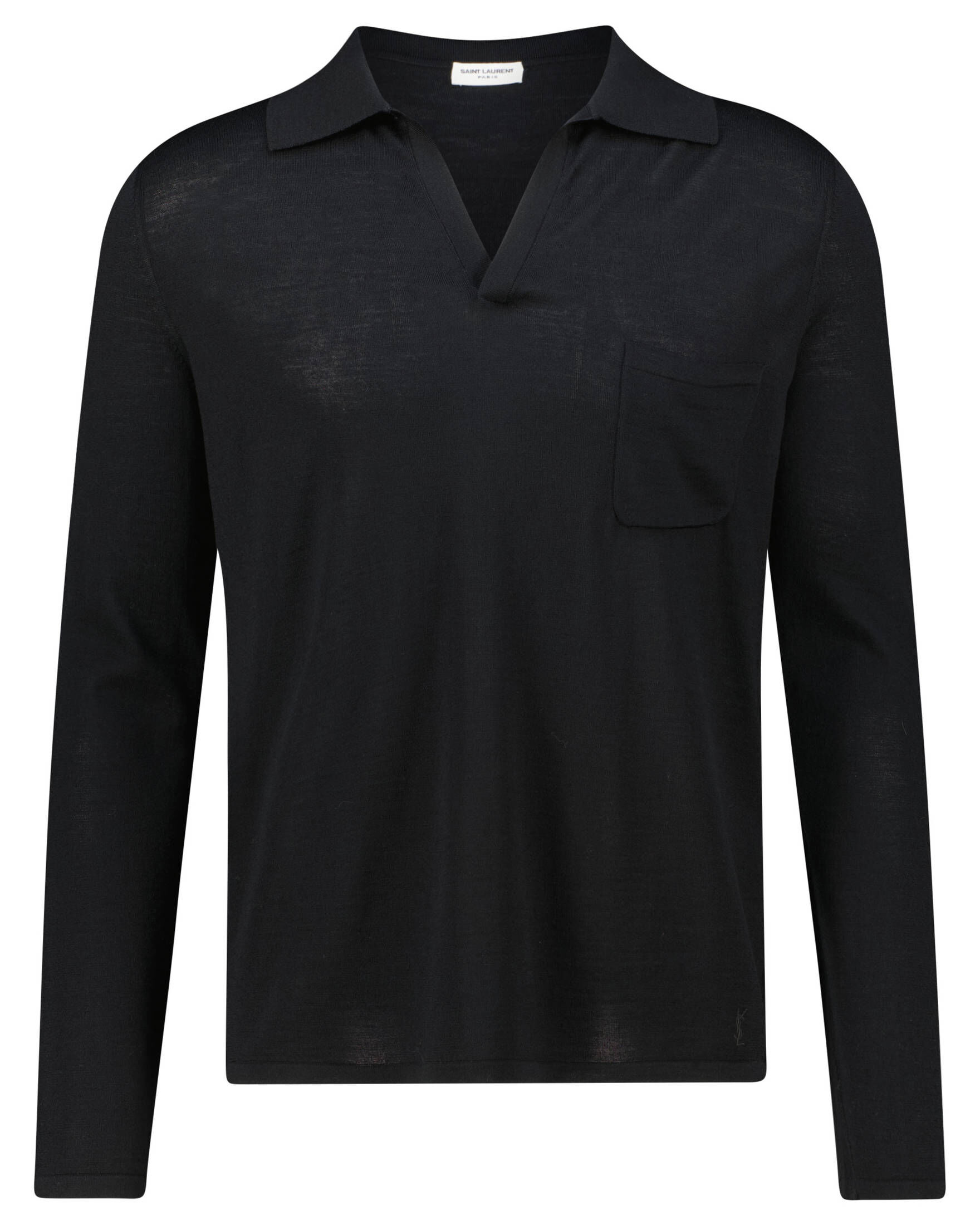 Saint Laurent| Herren Feinstrickpolo CASSANDRE POLO aus Wolle