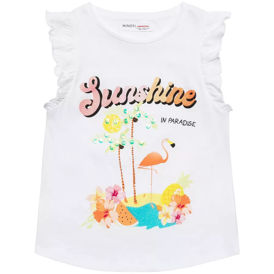 MINOTI T-Shirt Weiß