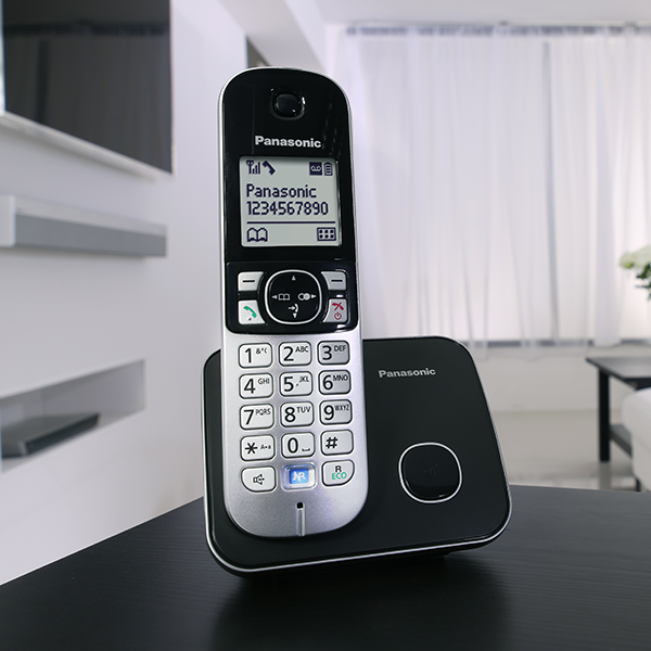 Panasonic KX-TG6811 DECT-telefoon Zwart Nummerherkenning
