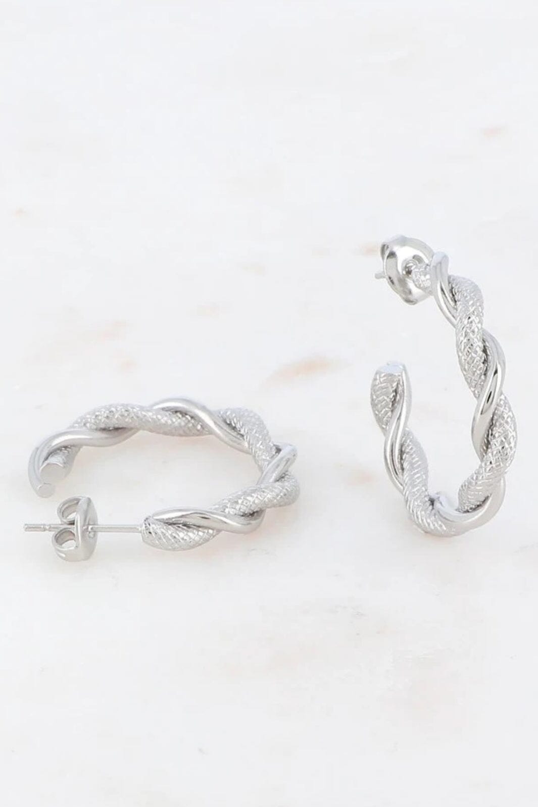 Mellow Moon Claudia Hoop Øreringe BME03730500 forsolvet