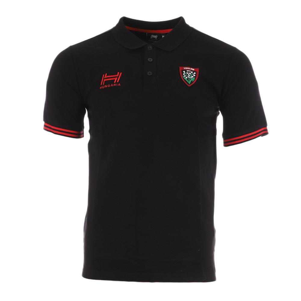 Hungaria RC Toulon Polo Noir Homme Hungaria Fan