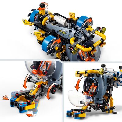 LEGO Technic 42201 Ubåt for dyphavsforskning