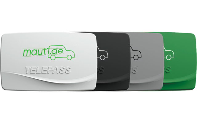 Maut1 Mautbox für PKW und Fahrzeuge bis 3 Meter Höhe (HR/IT/FR/ES/PO)