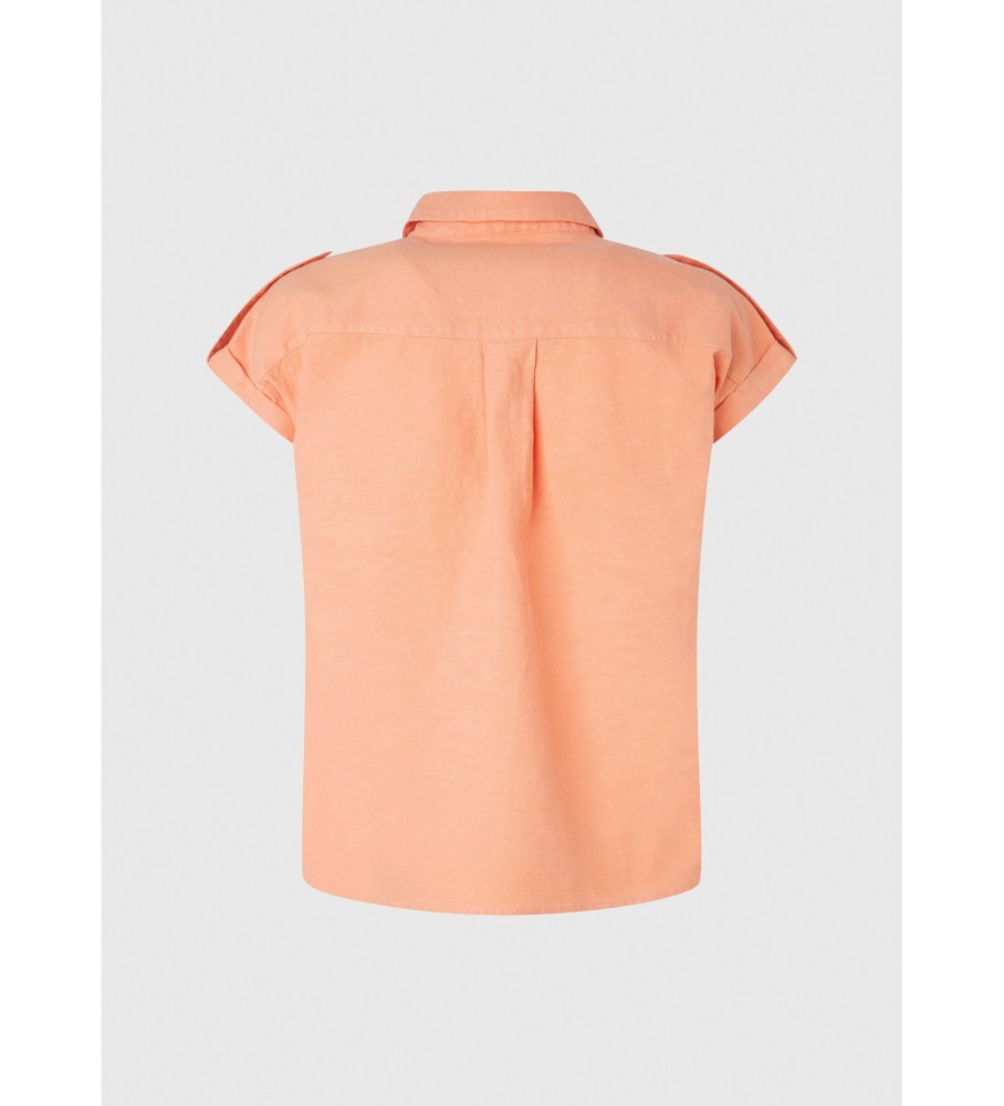 Camiseta laranja Brenda da Pepe Jeans