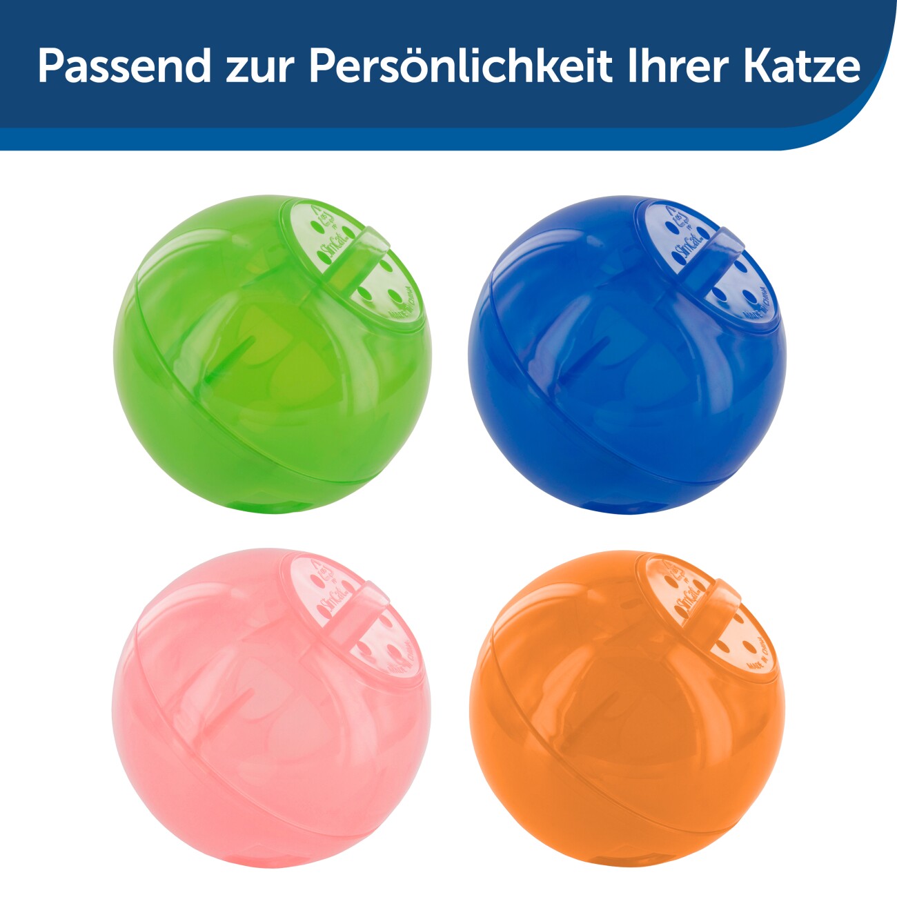 PetSafe SlimCat Snackball für Katzen rosa