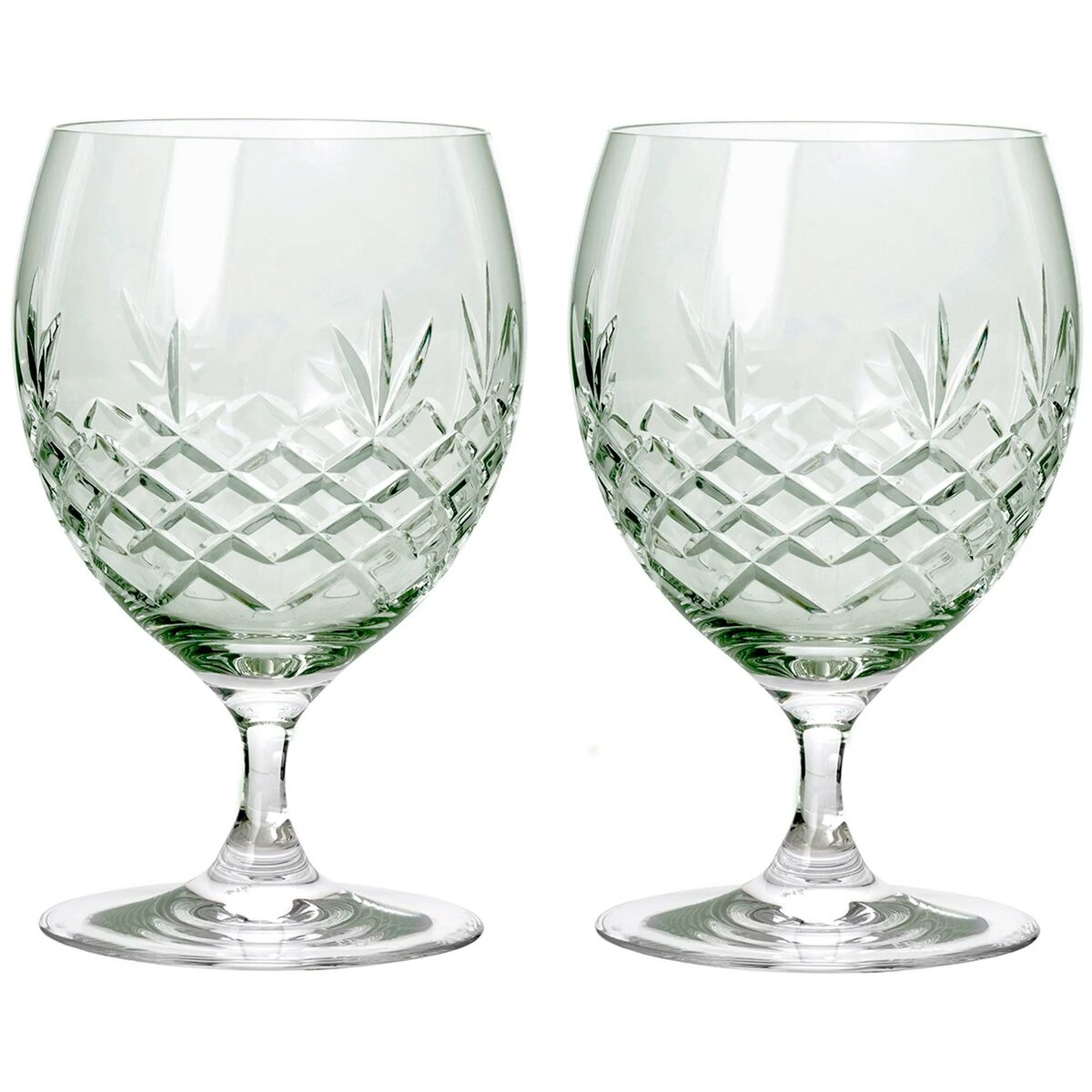 Crispy Eightball Glass 2 stk, Emerald