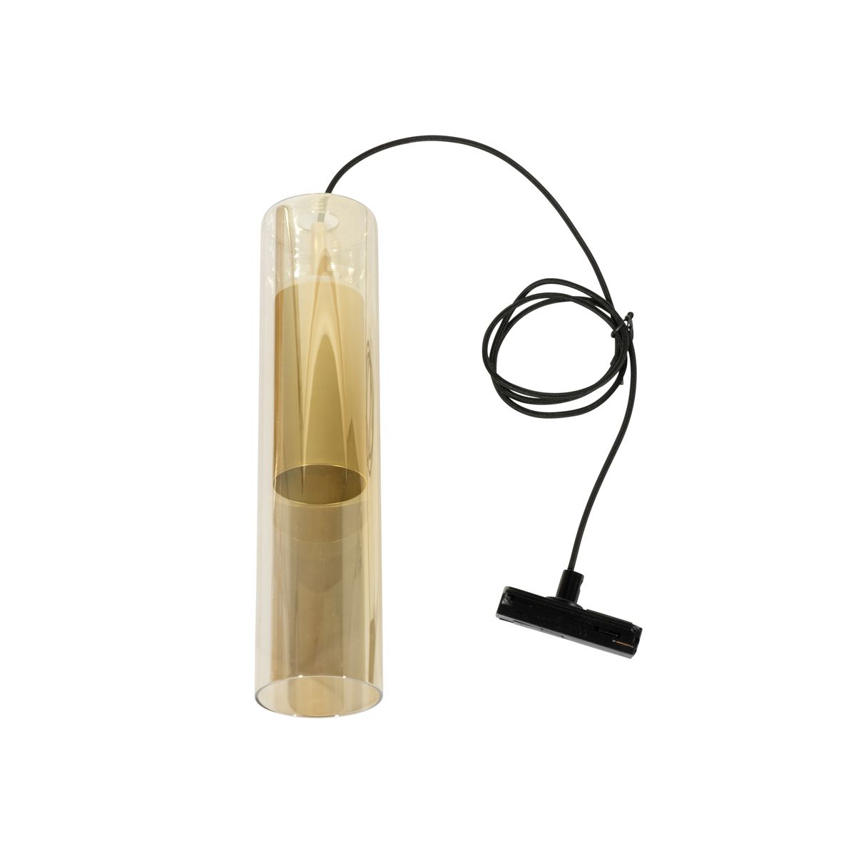 Moderne hanglamp goud voor railsysteem 1-fase - Iconic Lloyd