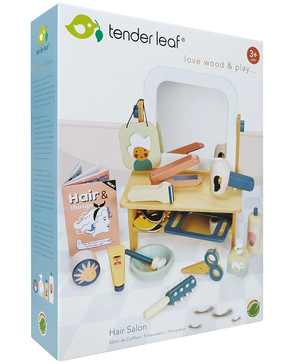Rollenspiel-Set FRISEURSALON aus Holz