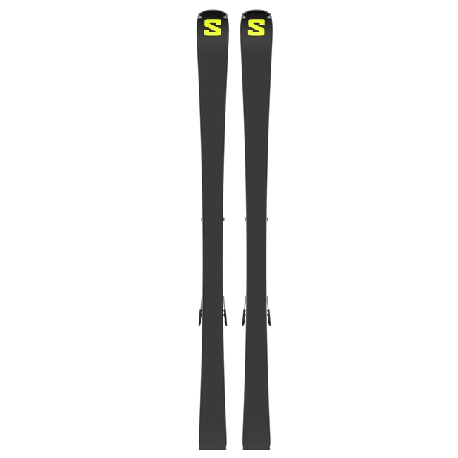 E S/MAX 8 XT (and M11)  Pisten-Ski-Set, Unisex Black/Driftwood/SafetyYellow