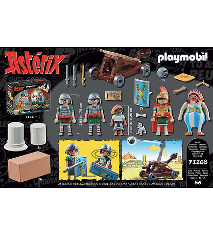 Playmobil Asterix - Linealis und die Schlacht um den Palast - 71