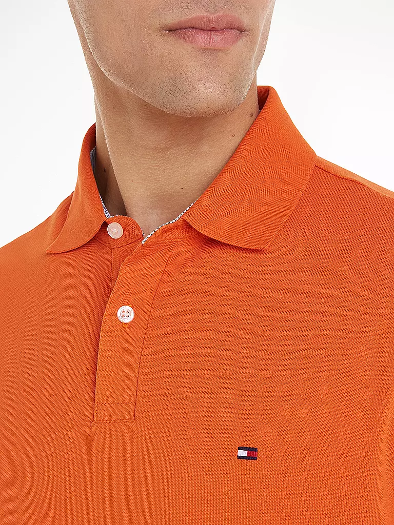 TOMMY HILFIGER Poloshirt Slim Fit orange