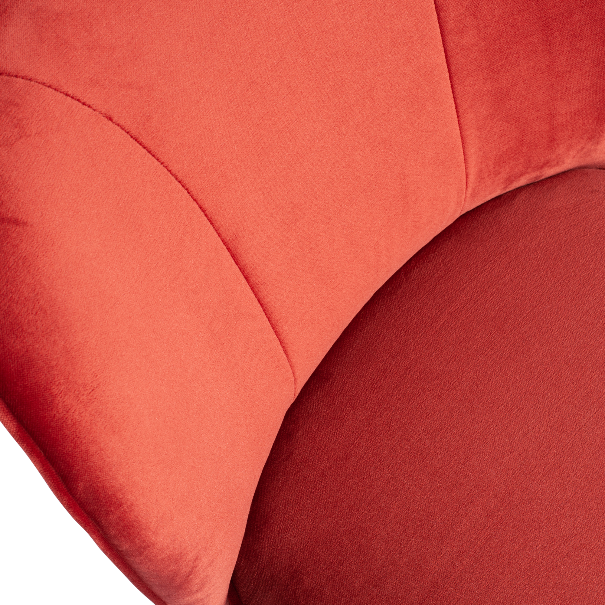 Fauteuil Sara Sara Fauteuil - Fluweel - Raspberry