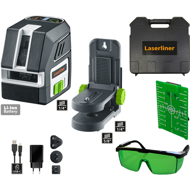 Laserliner Pocket Cross laser 2G Groen