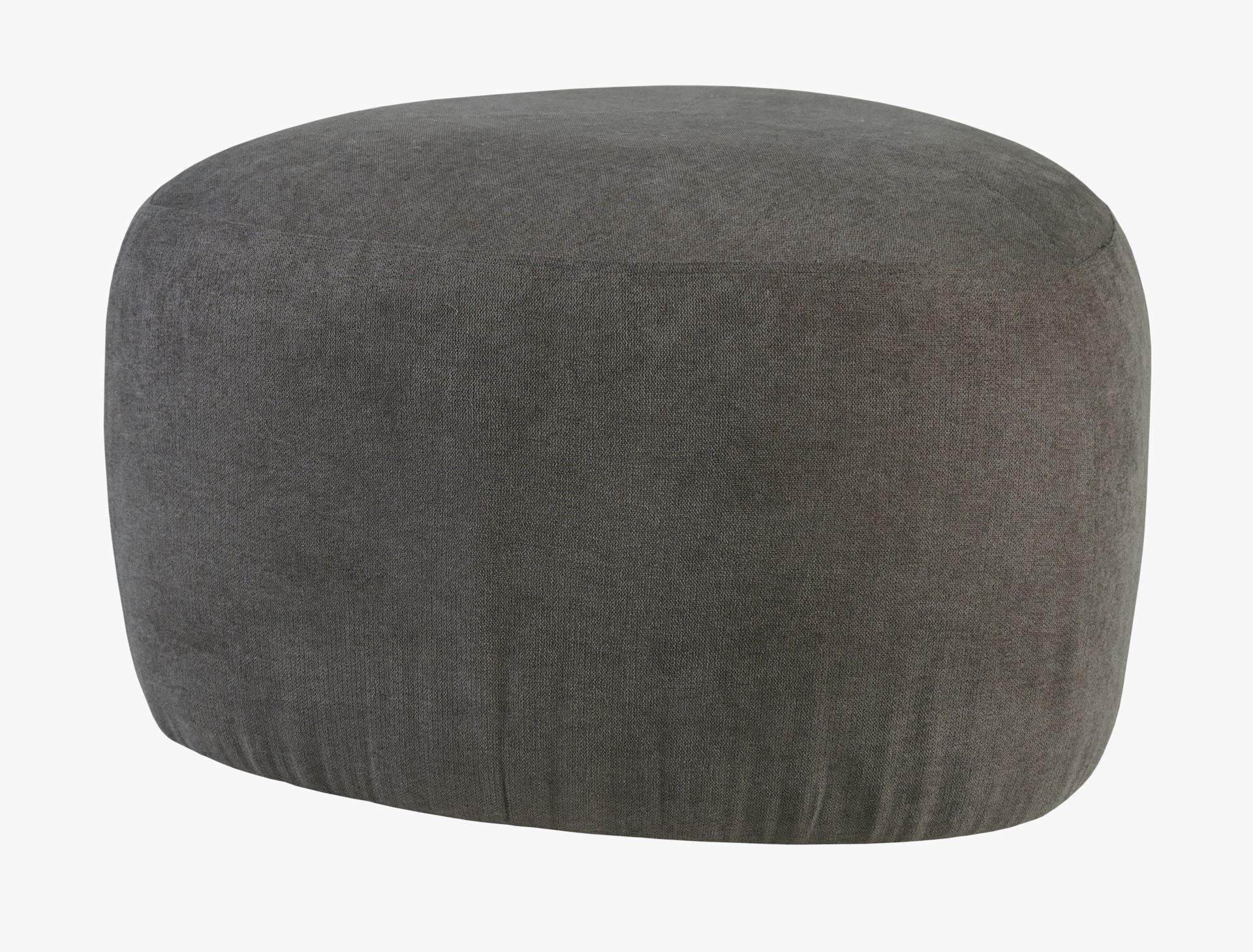 Puff brun - 65x65x38 cm