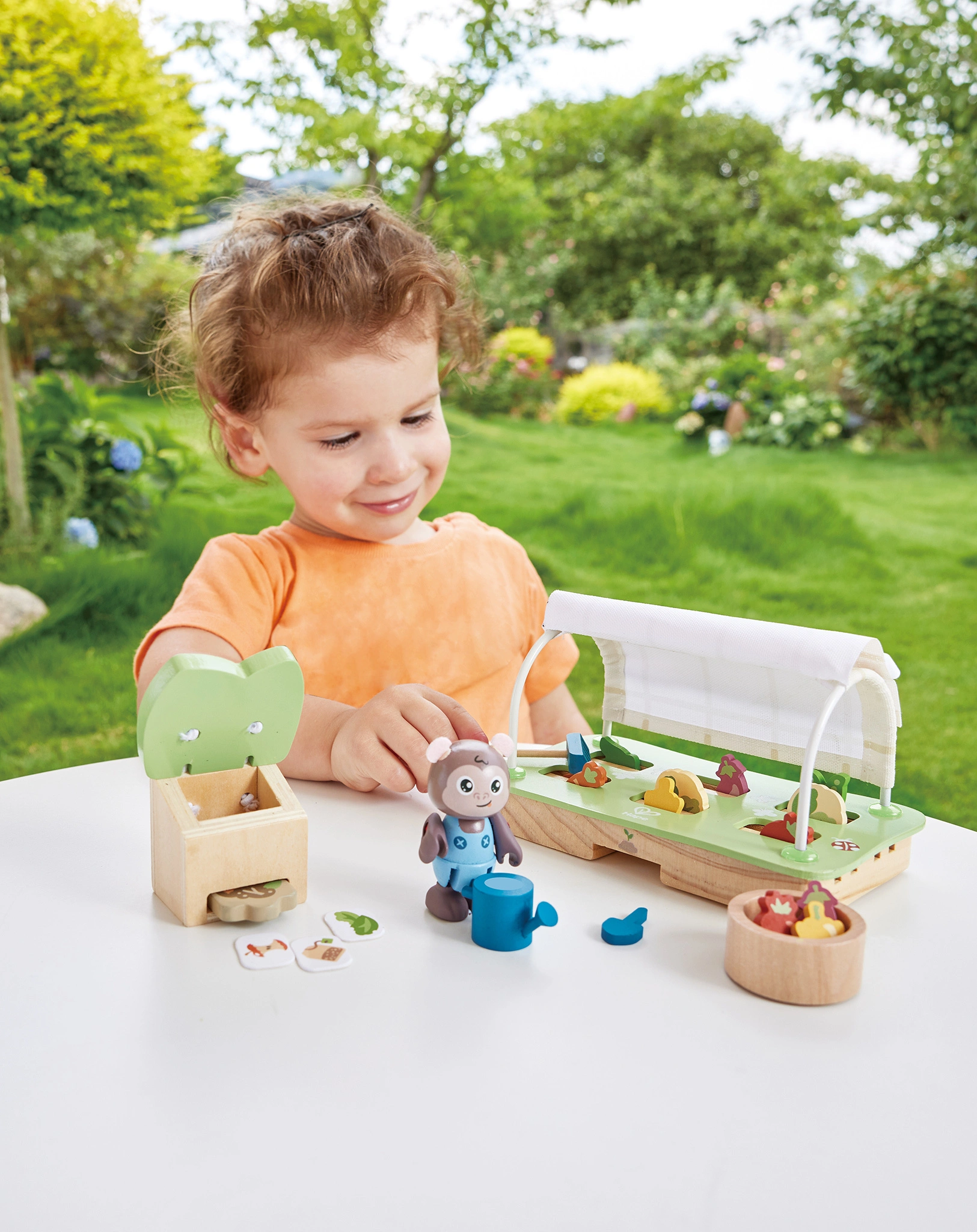 Spielfigur-Set BIO-GEWÄCHSHAUS 28-teilig