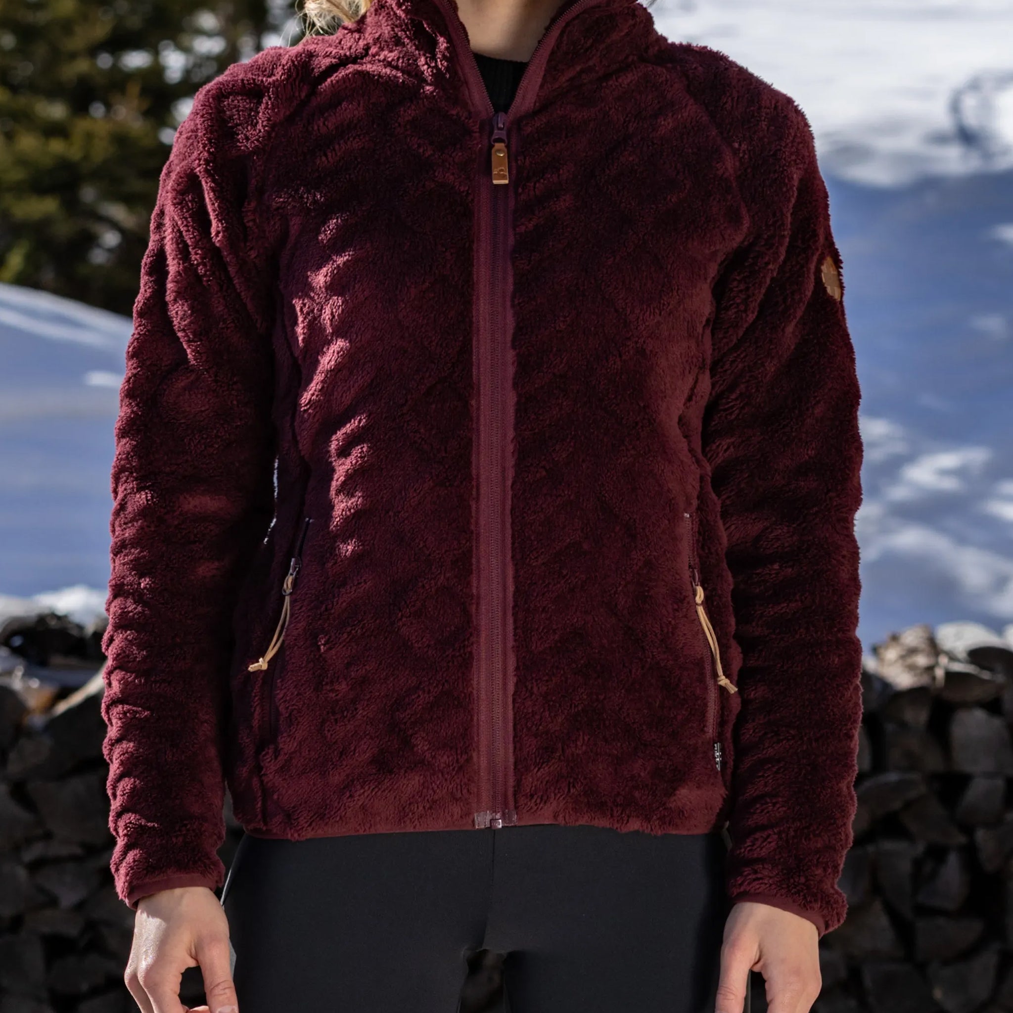 Frauen Jacke Fleece Rosemary Port Royale