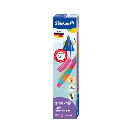 Pelikan griffix® Füller für Linkshänder, Lovely Pink