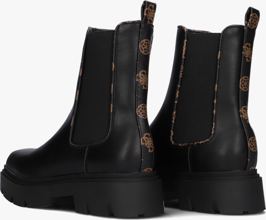 GUESS zwarte guess chelsea boots reyon