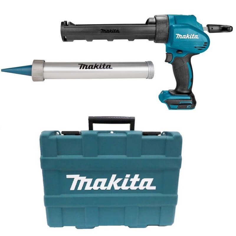 Makita DCG180ZXK 18V Li-ion accu kitspuit body met kokerhouder en worsthouder in koffer