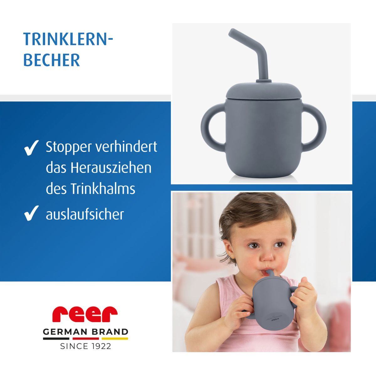 reer 2in1 Trink- & Snackbecher