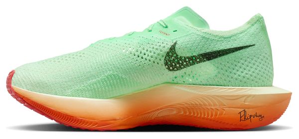 Chaussures Running Nike Vaporfly 3 ''Eliud Kipchoge'' Vert/Orange Homme