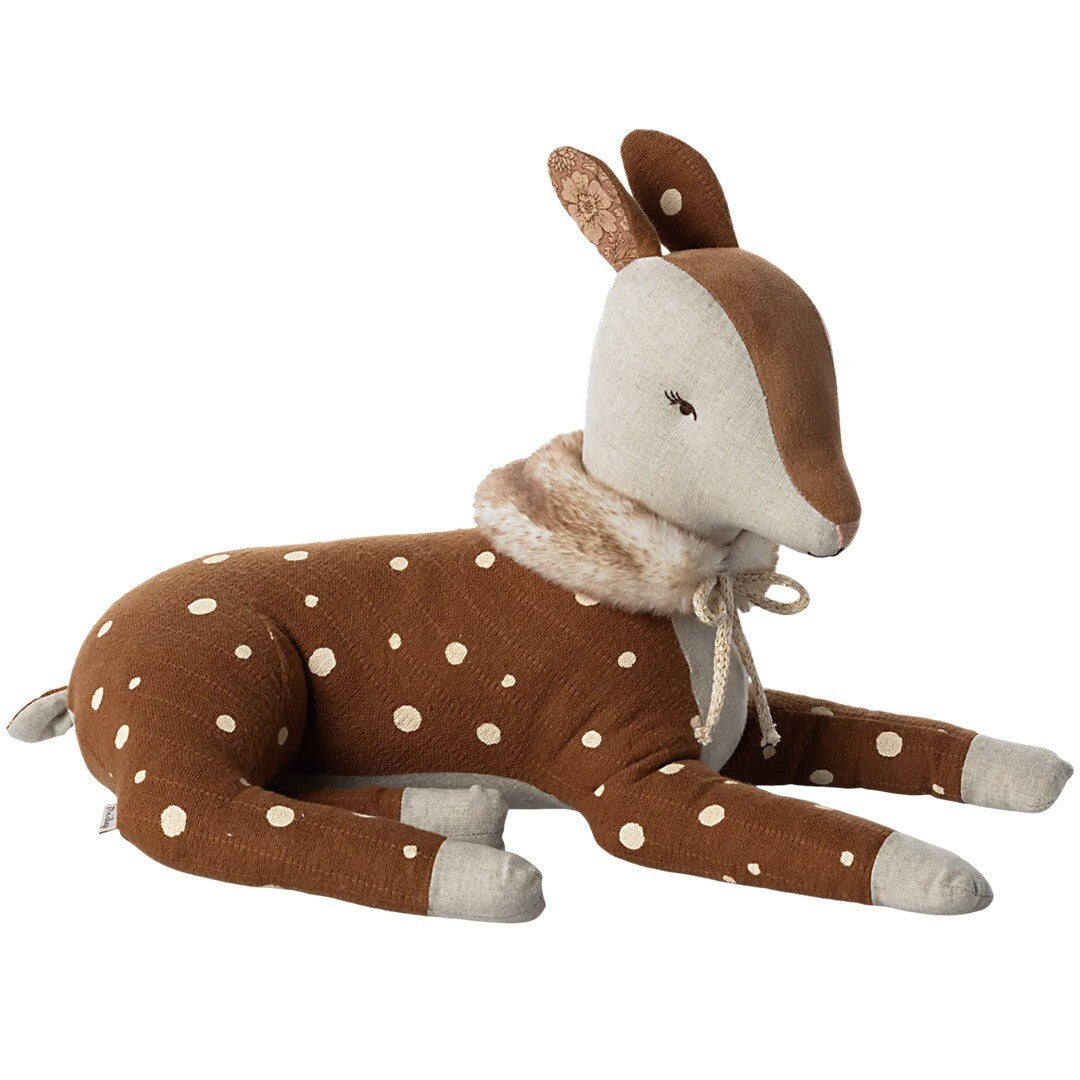 Maileg knuffelhert bambi - off white