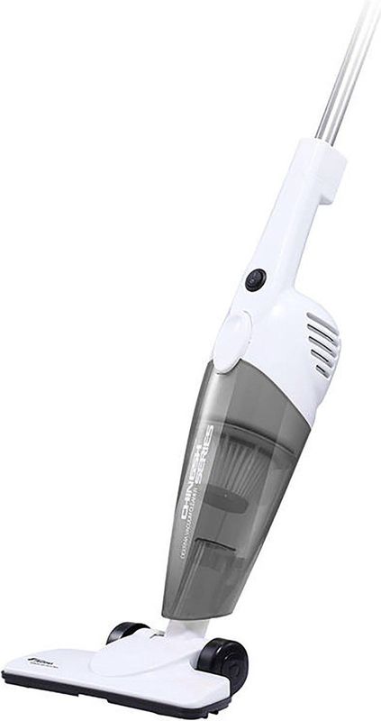 Deerma DX118C steelstofzuiger/elektrische bezem Zakloos Wit - Stofzuiger - Grijs