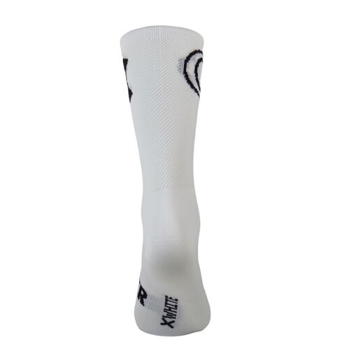Meias altas de verão bordadas em rede Mooquer X White Air Flow